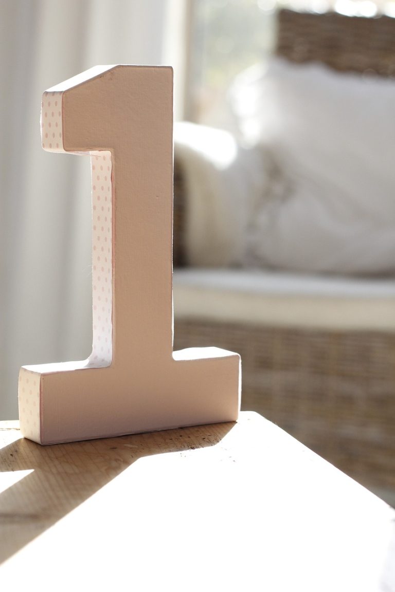 anniversaire 1 an projet