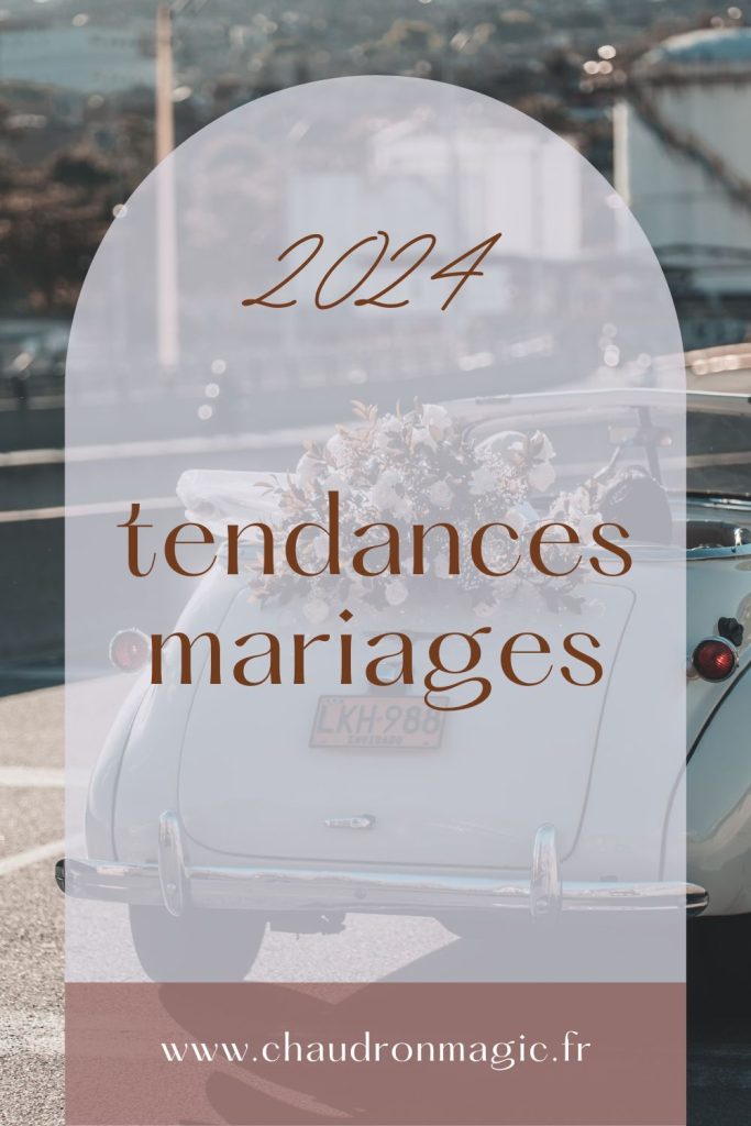 tendances mariages