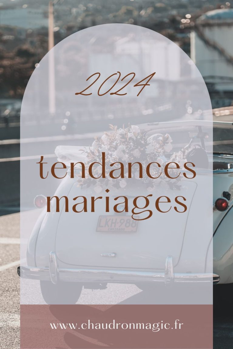 tendances mariages